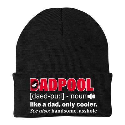 Dadpool Like A Dad Only Cooler Beanie