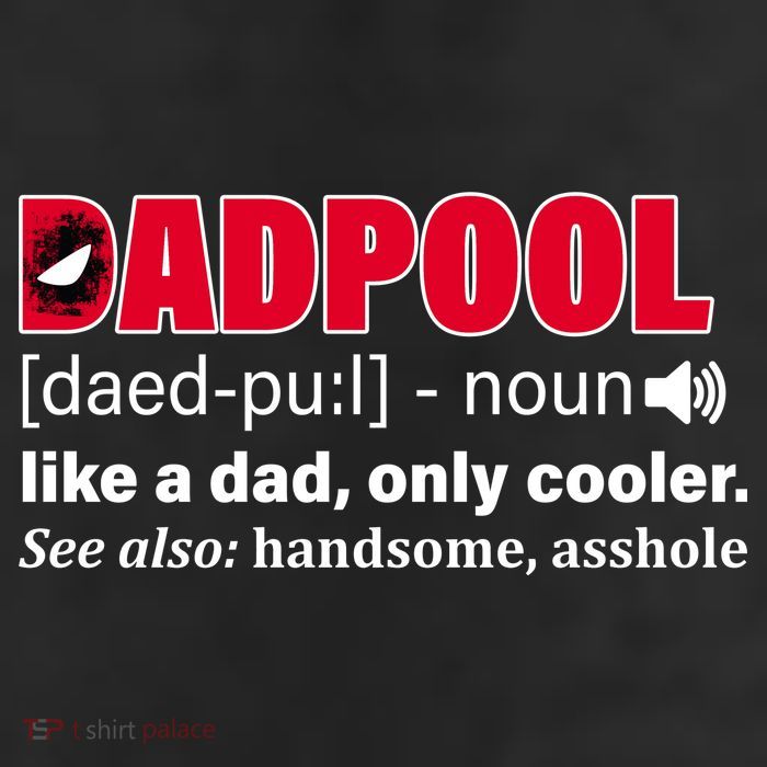 Dadpool Like A Dad Only Cooler Trucker Hat