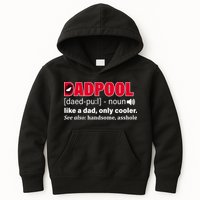 Dadpool Like A Dad Only Cooler Kids Hoodie