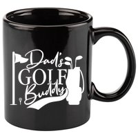 Dad's Golf Buddy 11oz C Handle Ceramic Mug