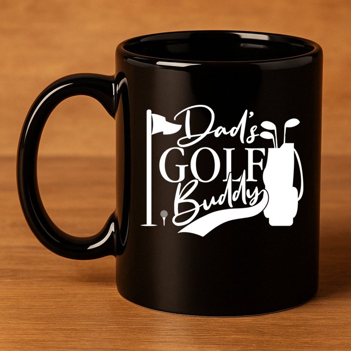 Dad's Golf Buddy 11oz C Handle Ceramic Mug