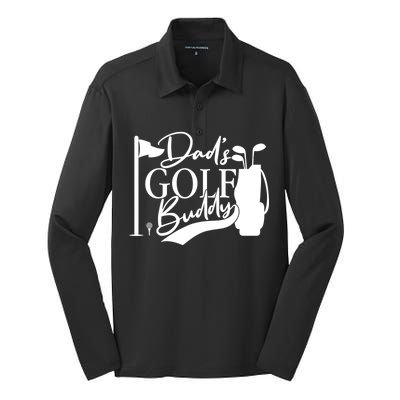 Dad's Golf Buddy Silk Touch Performance Long Sleeve Polo