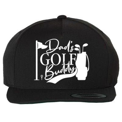 Dad's Golf Buddy Wool Snapback Cap