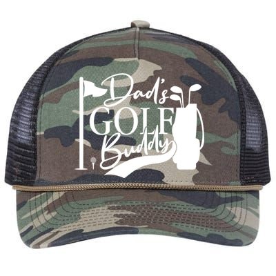 Dad's Golf Buddy Retro Rope Trucker Hat Cap