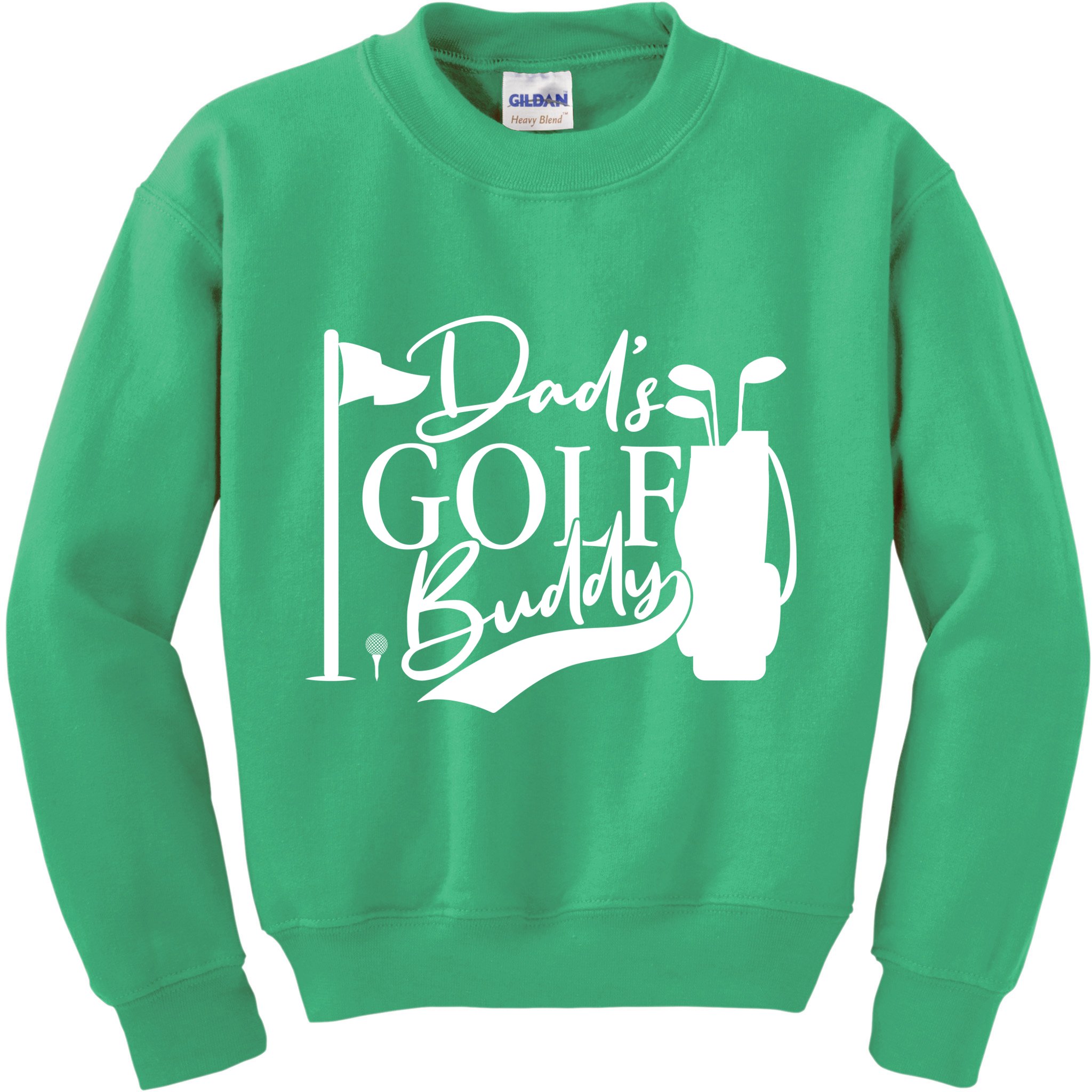 Dad's Golf Buddy Kids Sweatshirt