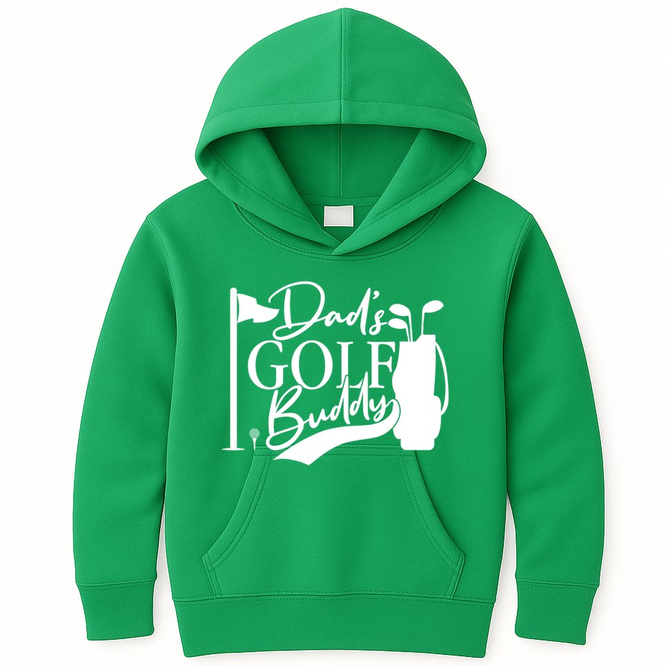 Dad's Golf Buddy Kids Hoodie