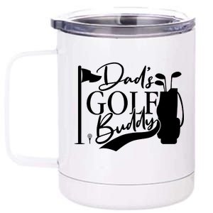 Dad's Golf Buddy 12 oz Stainless Steel Tumbler Cup