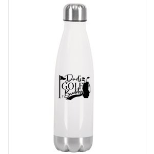 Dad's Golf Buddy Stainless Steel Insulated Water Bottle