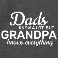 Dads Know A Lot But Grandpa Knows Everything Vector Backpack