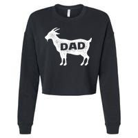 Dads The GOAT Cropped Pullover Crew