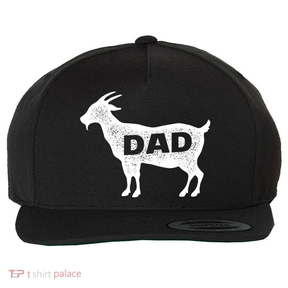 Dads The GOAT Wool Snapback Cap