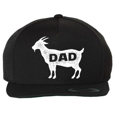 Dads The GOAT Wool Snapback Cap