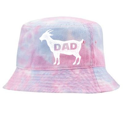 Dads The GOAT Tie-Dyed Bucket Hat