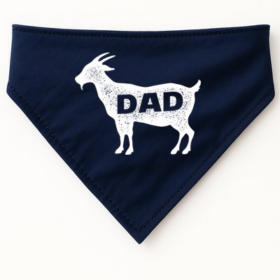 Dads The GOAT USA-Made Doggie Bandana