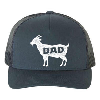 Dads The GOAT Yupoong Adult 5-Panel Trucker Hat