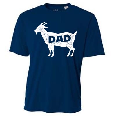 Dads The GOAT Cooling Performance Crew T-Shirt