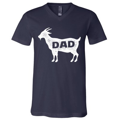 Dads The GOAT V-Neck T-Shirt