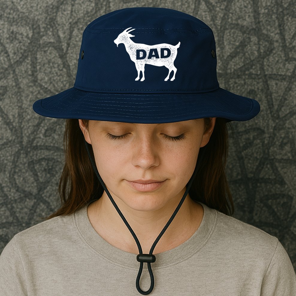 Dads The GOAT Bucket Hat