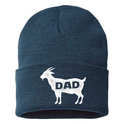 Dads The GOAT Sustainable Knit Beanie