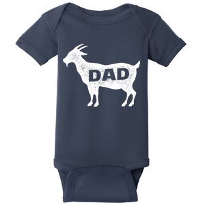 Dads The GOAT Baby Bodysuit