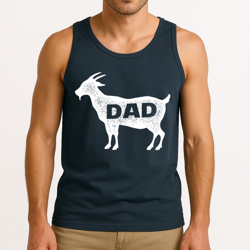 Dads The GOAT Tank Top