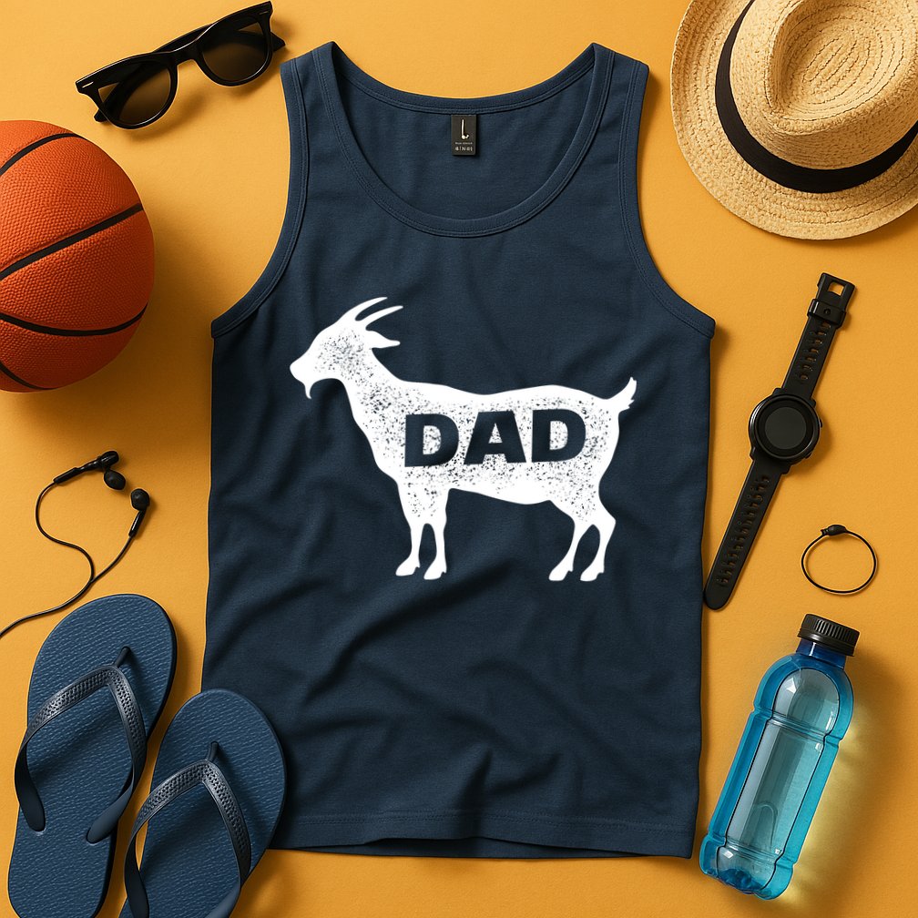 Dads The GOAT Tank Top