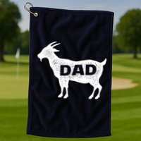 Dads The GOAT Golf Towel