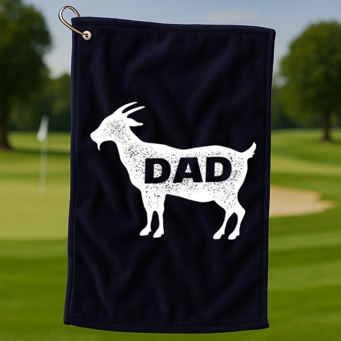 Dads The GOAT Golf Towel