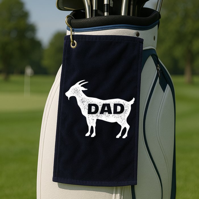 Dads The GOAT Golf Towel