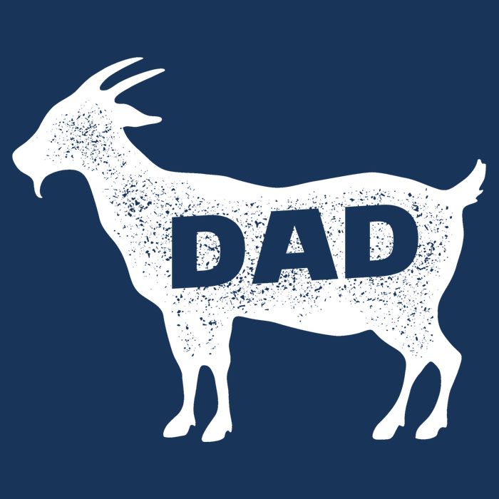 Dads The GOAT Women's V-Neck T-Shirt