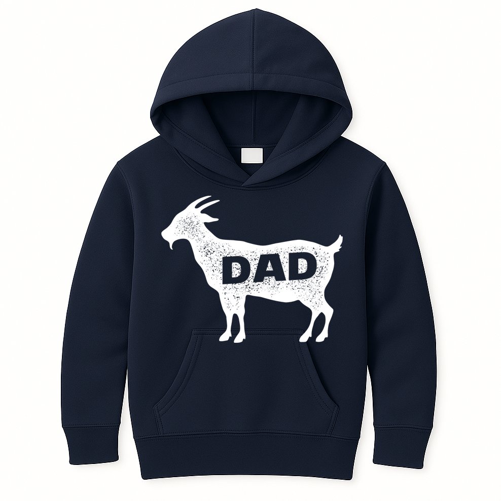 Dads The GOAT Kids Hoodie