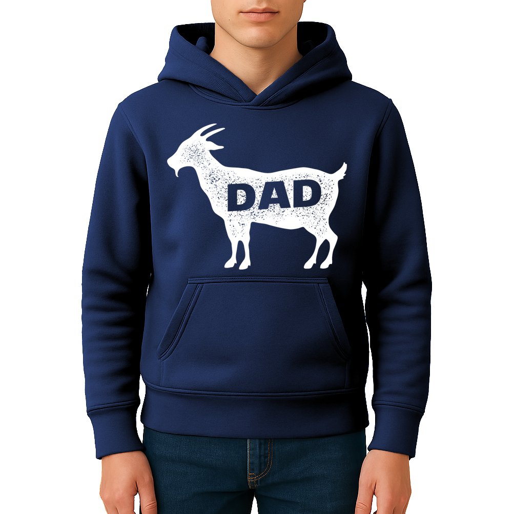 Dads The GOAT Kids Hoodie