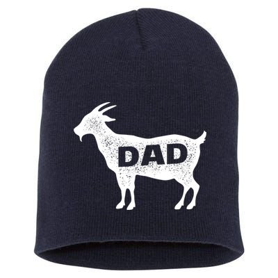 Dads The GOAT Short Acrylic Beanie