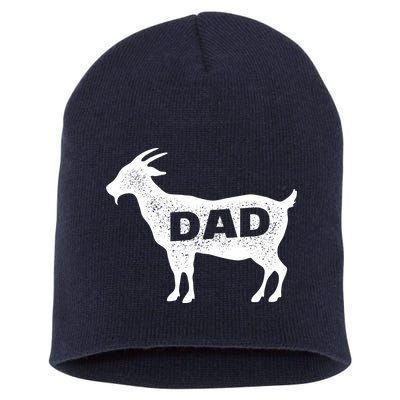 Dads The GOAT Short Acrylic Beanie