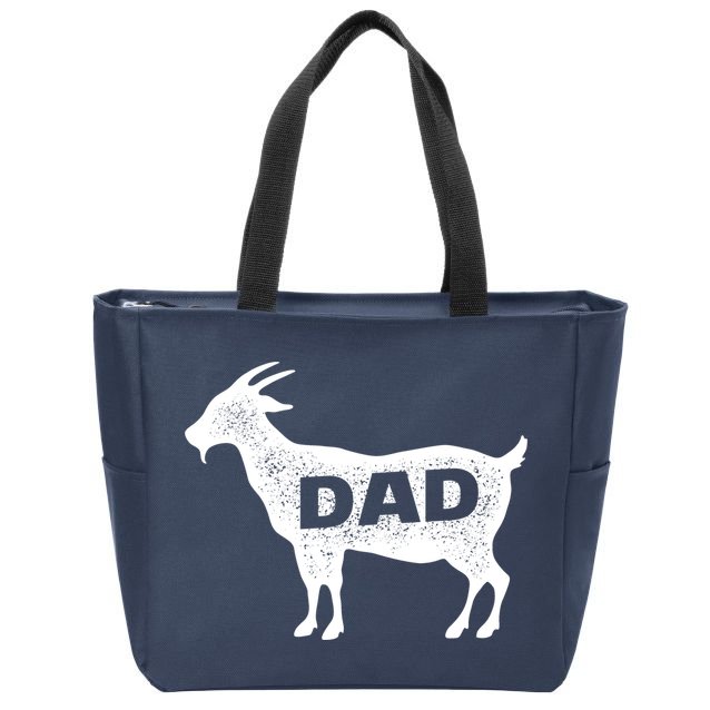 Dads The GOAT Zip Tote Bag