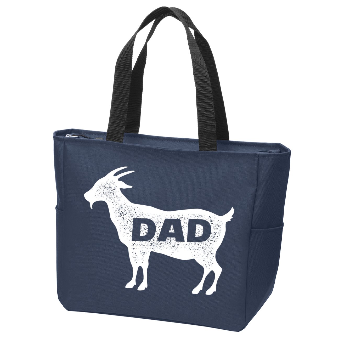 Dads The GOAT Zip Tote Bag