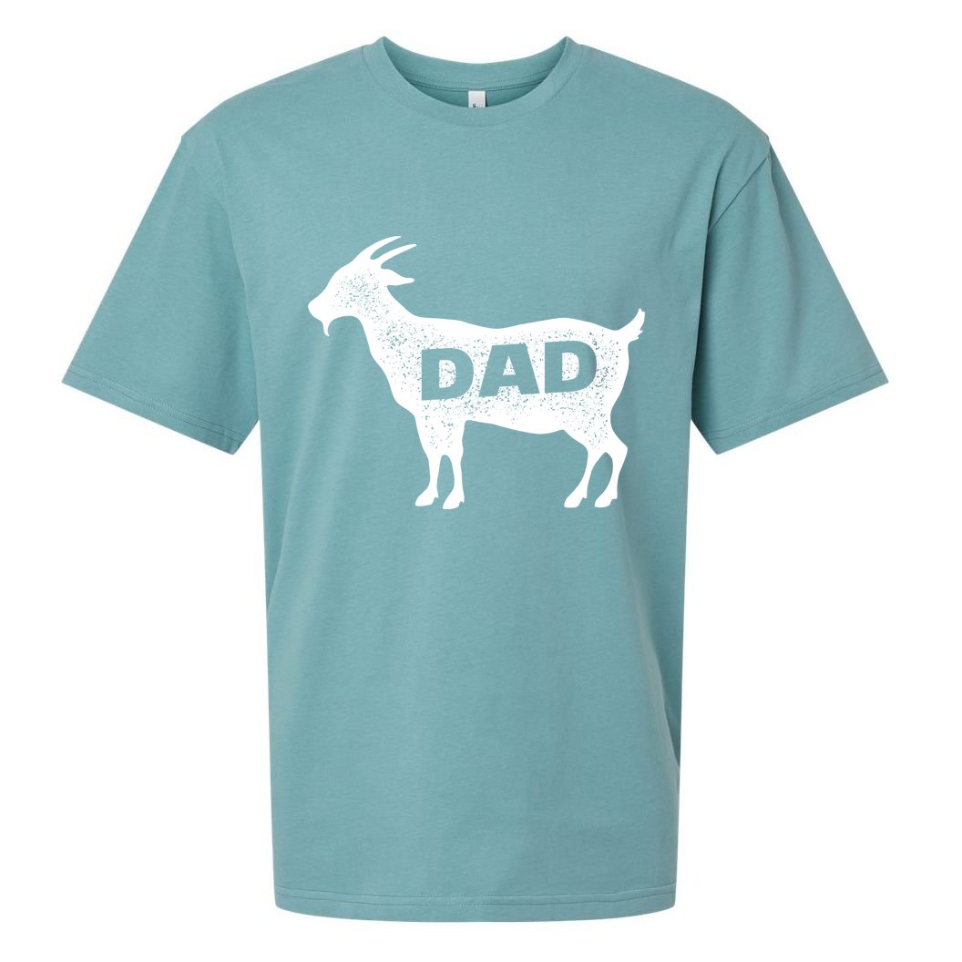 Dads The GOAT Sueded Cloud Jersey T-Shirt