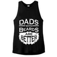Dads With Beards Are Better Ladies PosiCharge Tri-Blend Wicking Tank