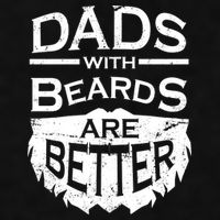 Dads With Beards Are Better Ladies PosiCharge Tri-Blend Wicking Tank