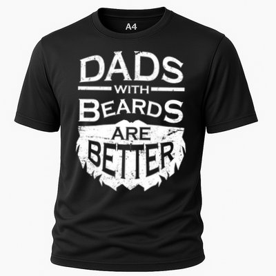 Dads With Beards Are Better Cooling Performance Crew T-Shirt