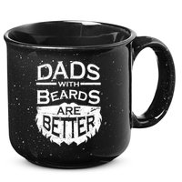 Dads With Beards Are Better 15oz Campfire Ceramic Mug