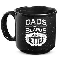 Dads With Beards Are Better 15oz Campfire Ceramic Mug