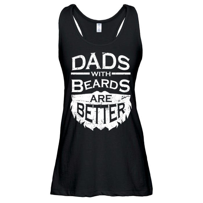 Dads With Beards Are Better Ladies Essential Flowy Tank