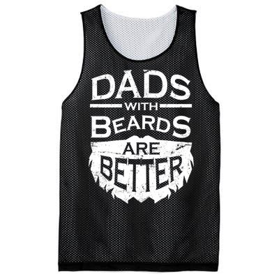 Dads With Beards Are Better Mesh Reversible Basketball Jersey Tank