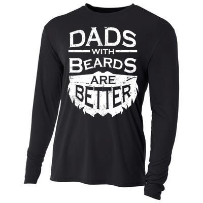 Dads With Beards Are Better Cooling Performance Long Sleeve Crew