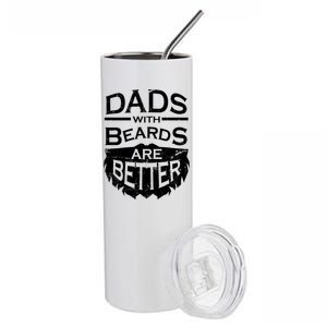 Dads With Beards Are Better Stainless Steel Tumbler