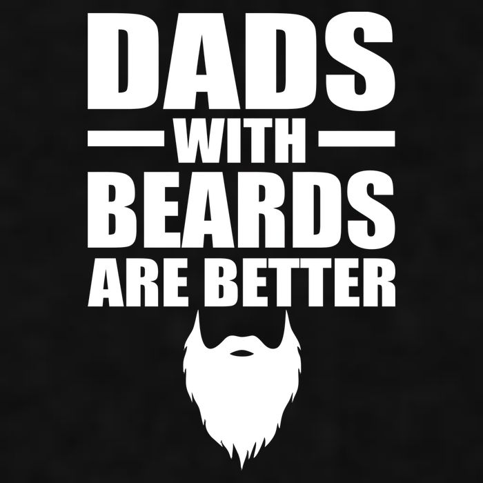 Dads With Beards Are Better Funny Ladies PosiCharge Tri-Blend Wicking Tank