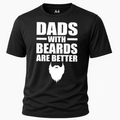 Dads With Beards Are Better Funny Performance Shirt
