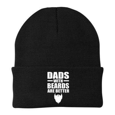 Dads With Beards Are Better Funny Beanie