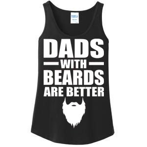 Dads With Beards Are Better Funny Ladies Essential Tank